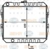 BEHR HELLA SERVICE 8MK 376 707-691 Radiator, engine cooling